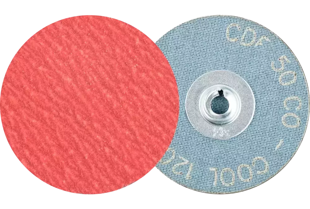 Minitarcza włókninowa COMBIDISC z ziarnem ceramicznym CDF Ø 50 mm CO-COOL120 do stali i stali nierdzewnej 1