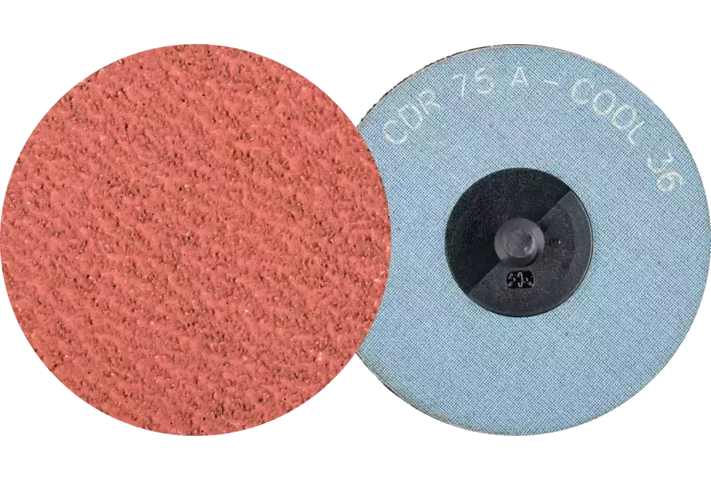 Tarcza ścierna COMBIDISC Korund CDR Ø 75 mm A36 COOL do stali nierdzewnej 1