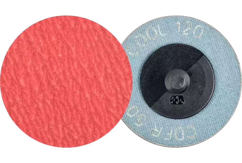 Minitarcza włókninowa COMBIDISC z ziarnem ceramicznym CDFR Ø 50 mm CO-COOL120 do stali i stali nierdzewnej 1