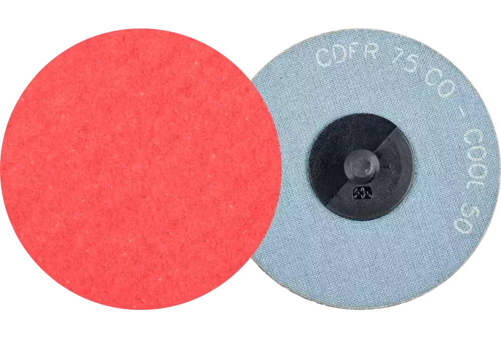 Minitarcza włókninowa COMBIDISC z ziarnem ceramicznym CDFR Ø 75 mm CO-COOL50 do stali i stali nierdzewnej 1