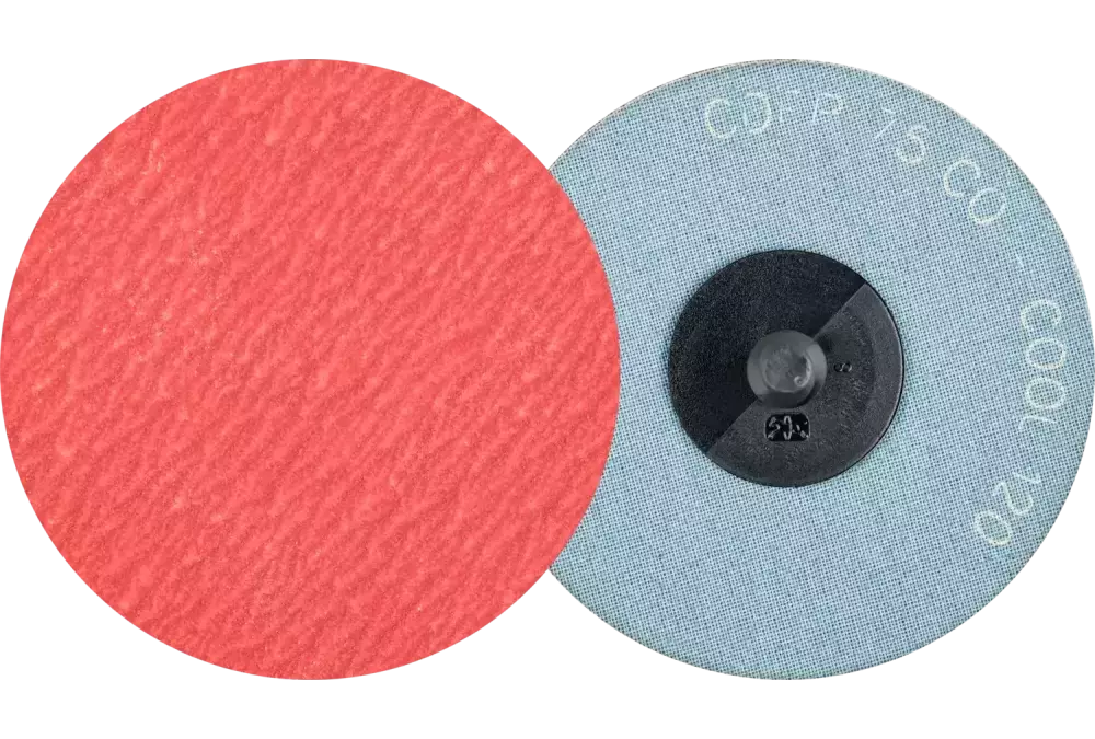 Minitarcza włókninowa COMBIDISC z ziarnem ceramicznym CDFR Ø 75 mm CO-COOL120 do stali i stali nierdzewnej 1