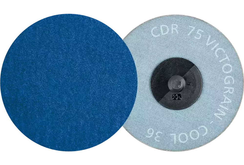Tarcza ścierna COMBIDISC CDR Ø 75 mm VICTOGRAIN-COOL36 do stali i stali nierdzewnej 1