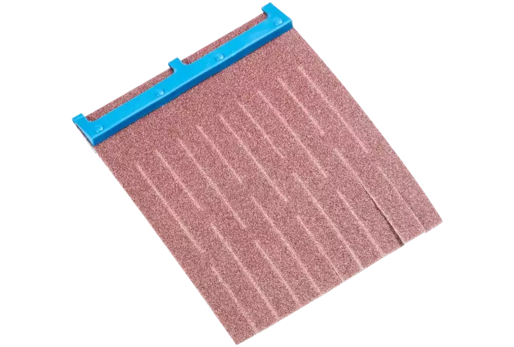 Listki POLIFLAP PFL-SL 75 × 60 mm ziarno A120 do wytwarzania struktur powierzchni 1