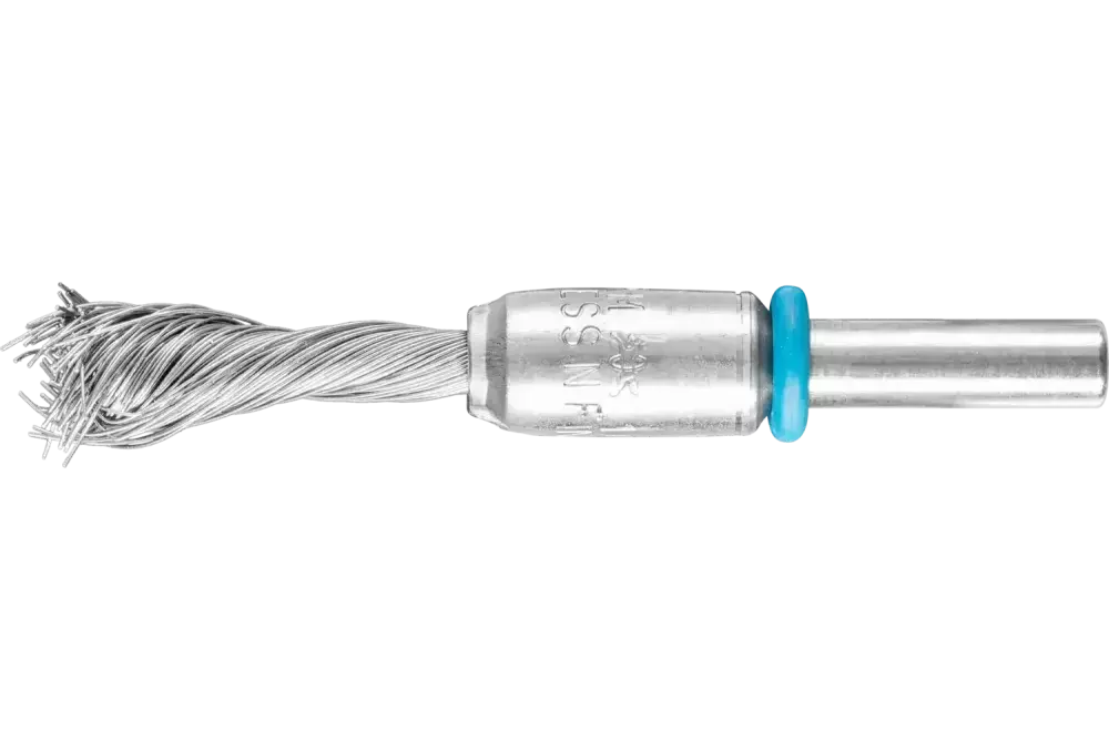 Pleciona szczotka-pędzelek SINGLETWIST INOX-TOTAL PBGSIT Ø10 mm trzpień Ø6 mm drut ze stali nierdzewnej Ø0,20 1