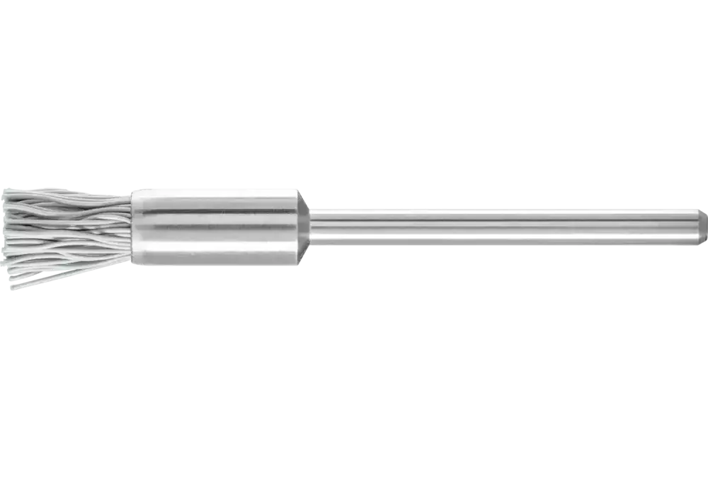 Miniaturowa szczotka-pędzelek PBU Ø5 mm trzpień Ø2,34 mm włókno SiC Ø0,25 ziarno 800 1