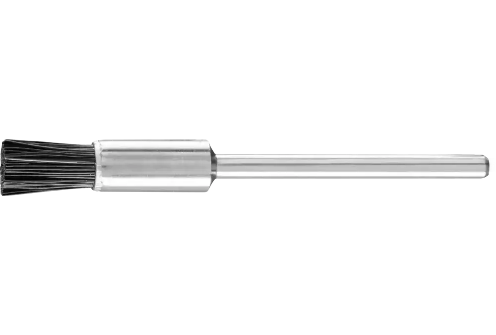 Miniaturowa szczotka-pędzelek PBU Ø5 mm trzpień Ø2,34 mm czarna szczecina 1