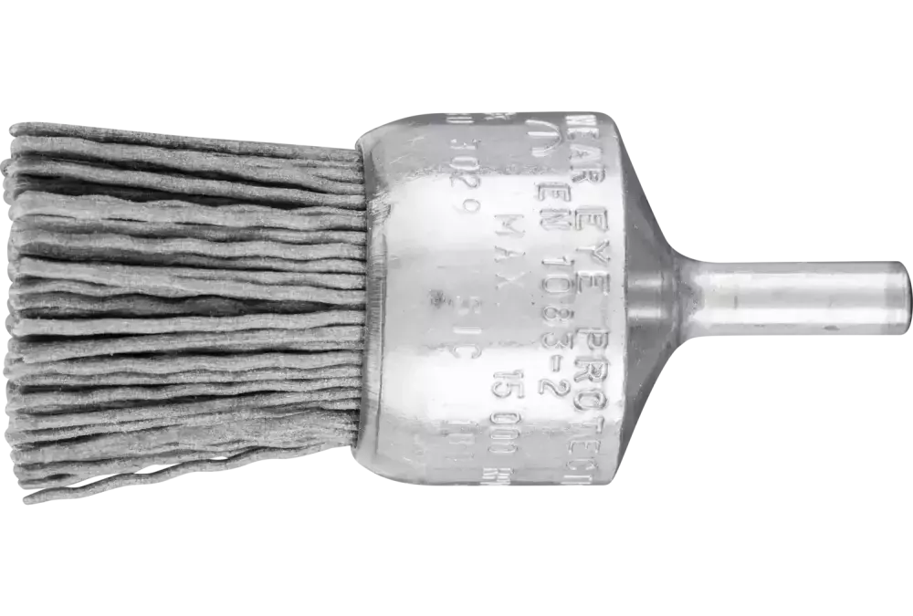 Niepleciona szczotka-pędzelek PBU Ø30 mm trzpień Ø6 mm włókno SiC Ø0,90 ziarno 180 1
