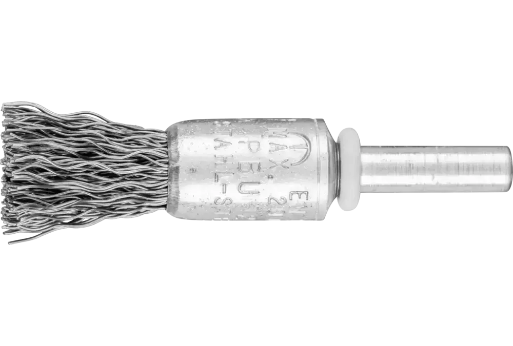 Niepleciona szczotka-pędzelek PBU Ø13 mm trzpień Ø6 mm drut stalowy Ø0,35 1
