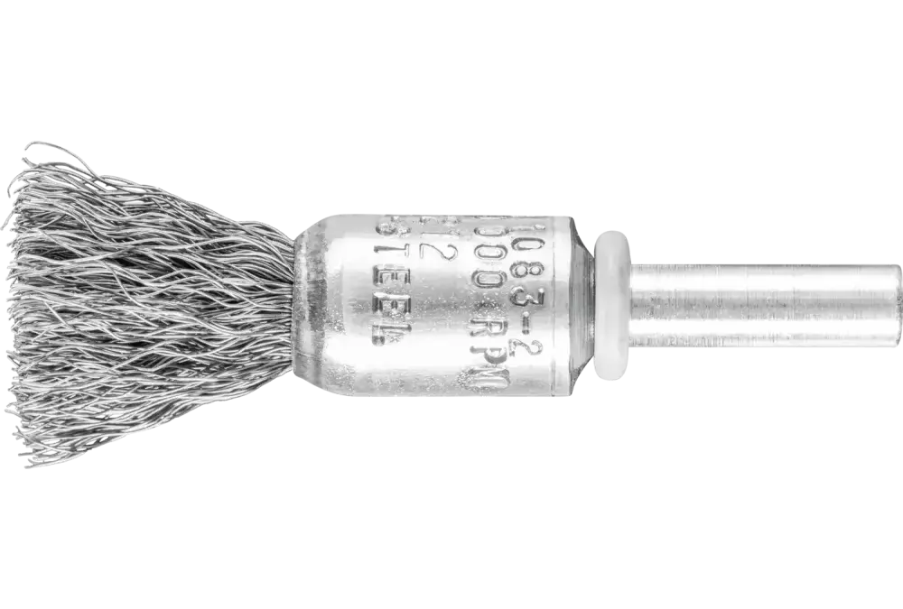 Niepleciona szczotka-pędzelek PBU Ø13 mm trzpień Ø6 mm drut stalowy Ø0,20 1