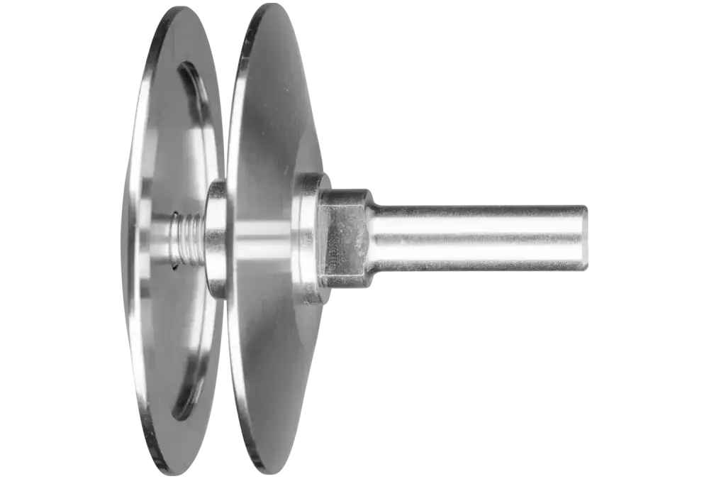 Osprzęt, uchwyt narzędziowy BO do szczotek tarczowych Ø150–180 mm z otworem 22,2 na trzpieniu 12 mm 1