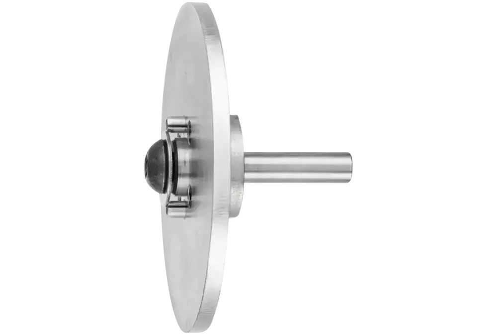 Osprzęt, uchwyt narzędziowy BO do szczotek talerzowych Ø125–150 mm z otworem 22,2 na trzpieniu 12 mm 1