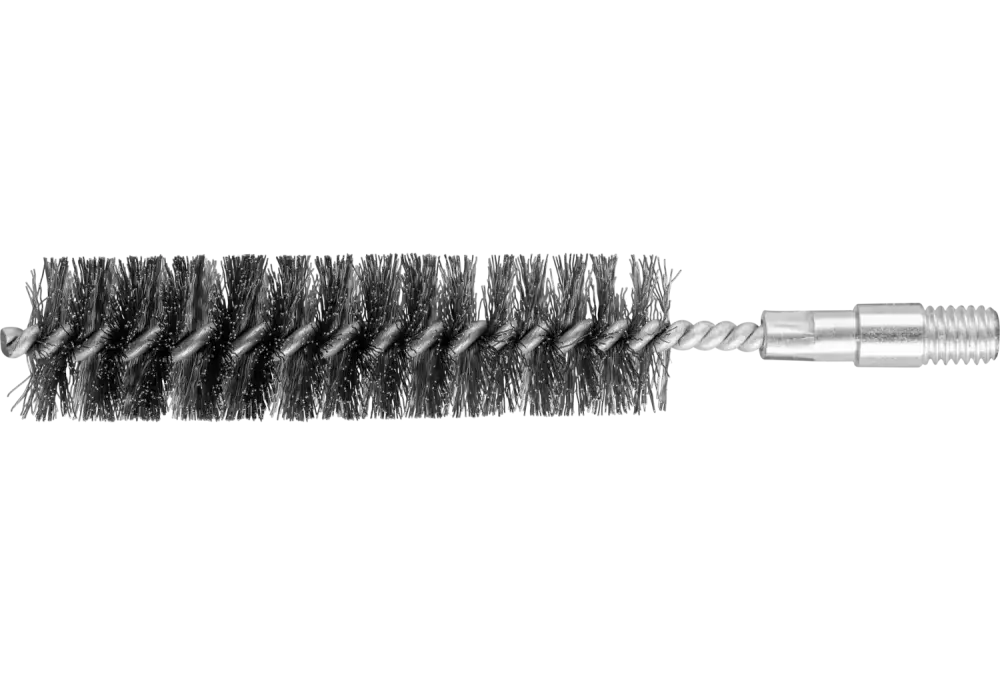 Szczotka wewnętrzna IBU Ø25 × 100 mm gwint 3/8" BSW drut stalowy Ø0,20 1