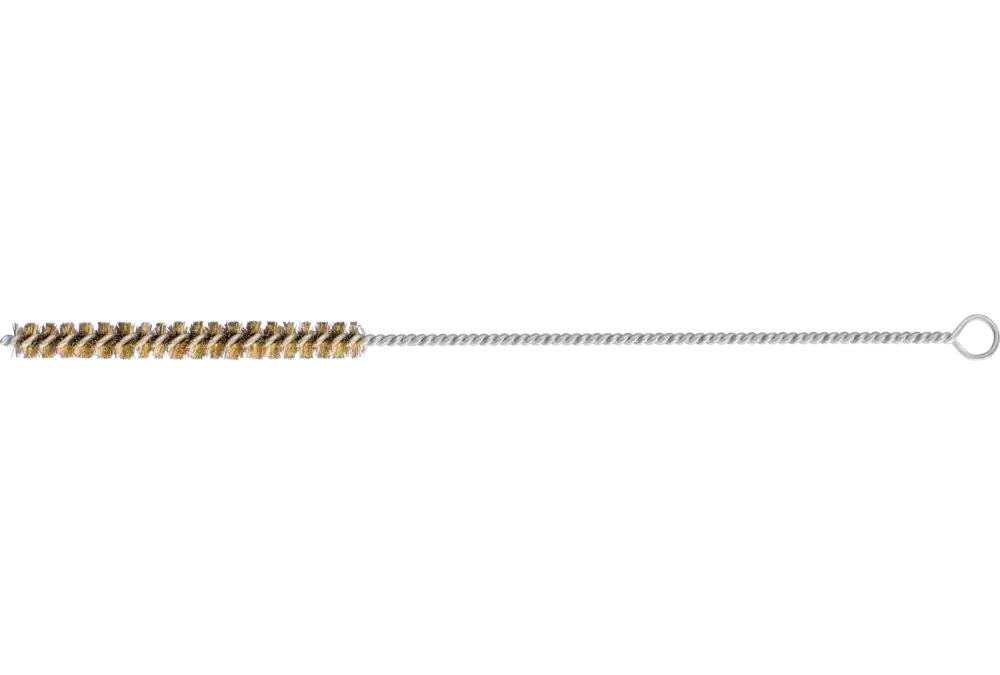 Szczotka wewnętrzna IBU Ø 10 × 100 mm z uchwytem drut mosiężny Ø 0,15 1