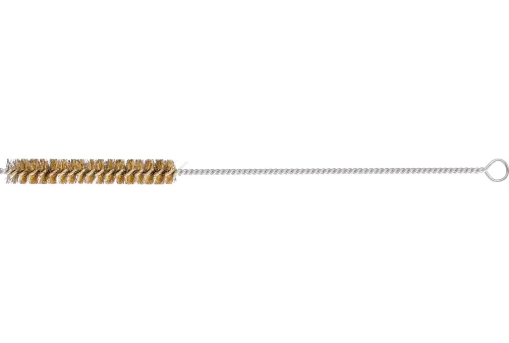 Szczotka wewnętrzna IBU Ø15 × 100 mm z uchwytem drut mosiężny Ø0,15 1