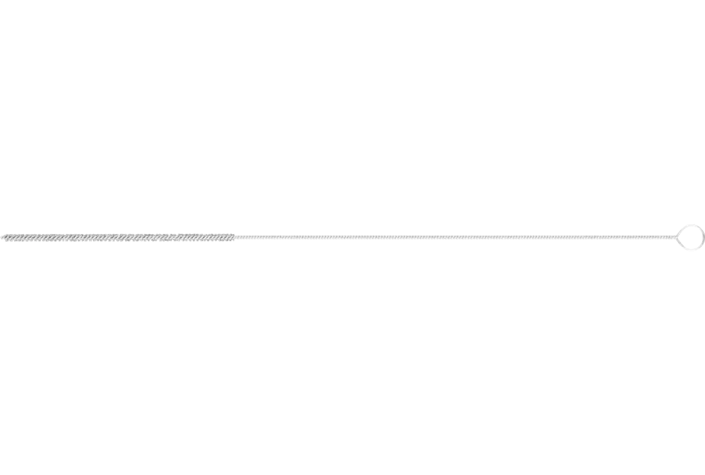 Szczotka wewnętrzna IBU Ø3 × 100 mm z uchwytem drut ze stali nierdzewnej Ø0,10 1