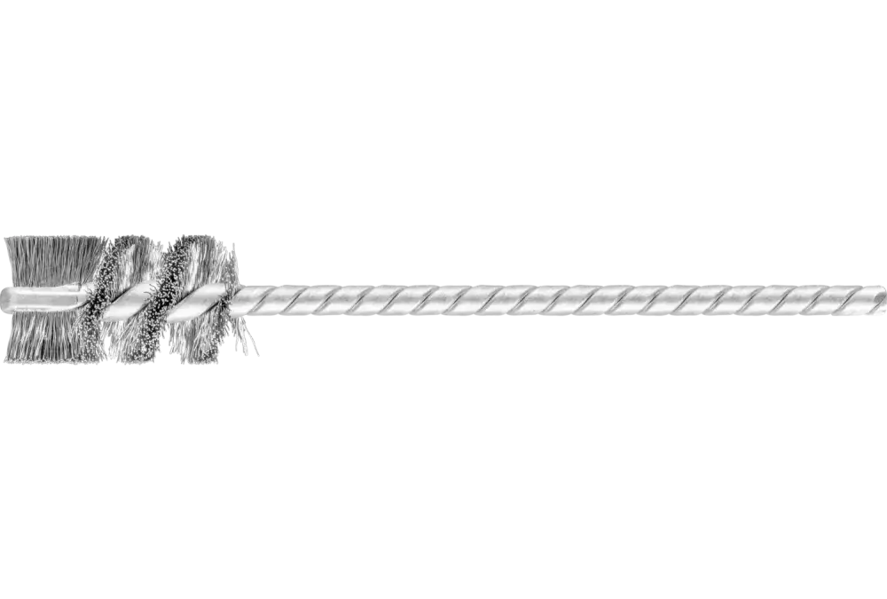 Szczotka wewnętrzna IBU Ø13 × 25 mm trzpień Ø3,2 mm drut stalowy Ø0,20 1