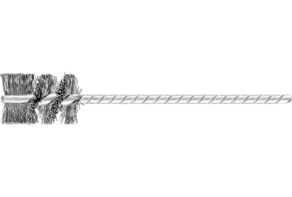 Szczotka wewnętrzna IBU Ø16 × 25 mm trzpień Ø3,2 mm drut stalowy Ø0,12 1