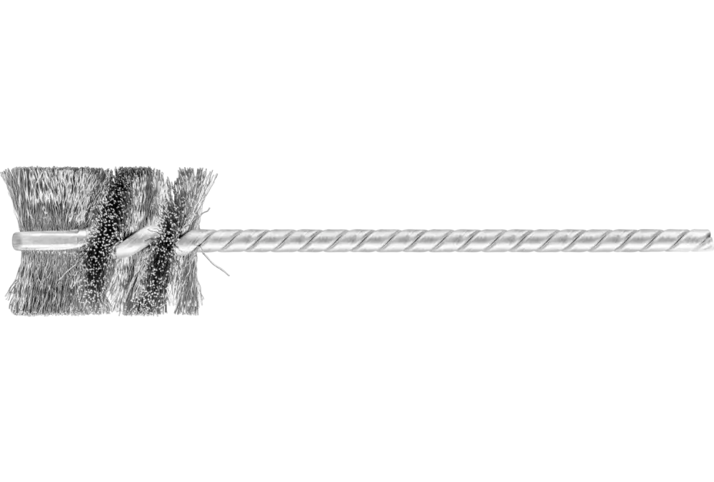 Szczotka wewnętrzna IBU Ø19 × 25 mm trzpień Ø3,2 mm drut stalowy Ø0,12 1
