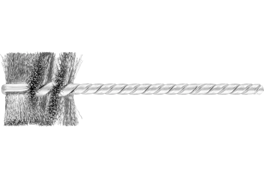 Szczotka wewnętrzna IBU Ø25 × 25 mm trzpień Ø3,8 mm drut stalowy Ø0,12 1