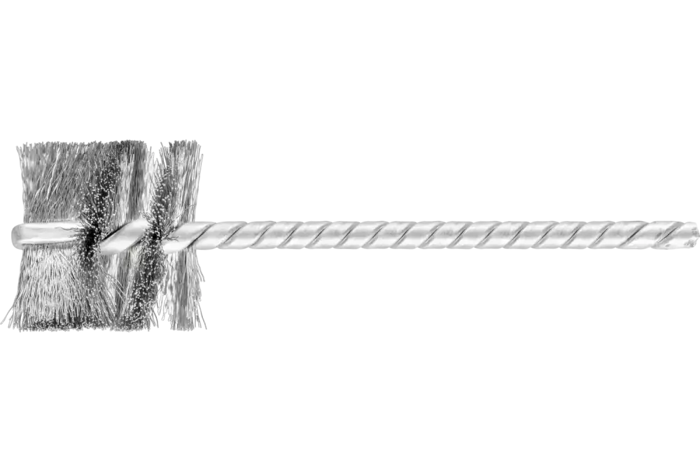 Szczotka wewnętrzna IBU Ø25 × 25 mm trzpień Ø3,8 mm drut ze stali nierdzewnej Ø0,12 1