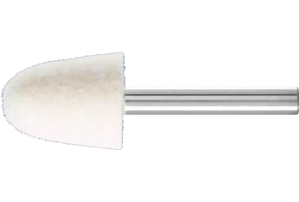 Twarde filcowe trzpienie polerskie o kształcie stożkowym Ø 20 × 25 mm trzpień Ø 6 mm 1