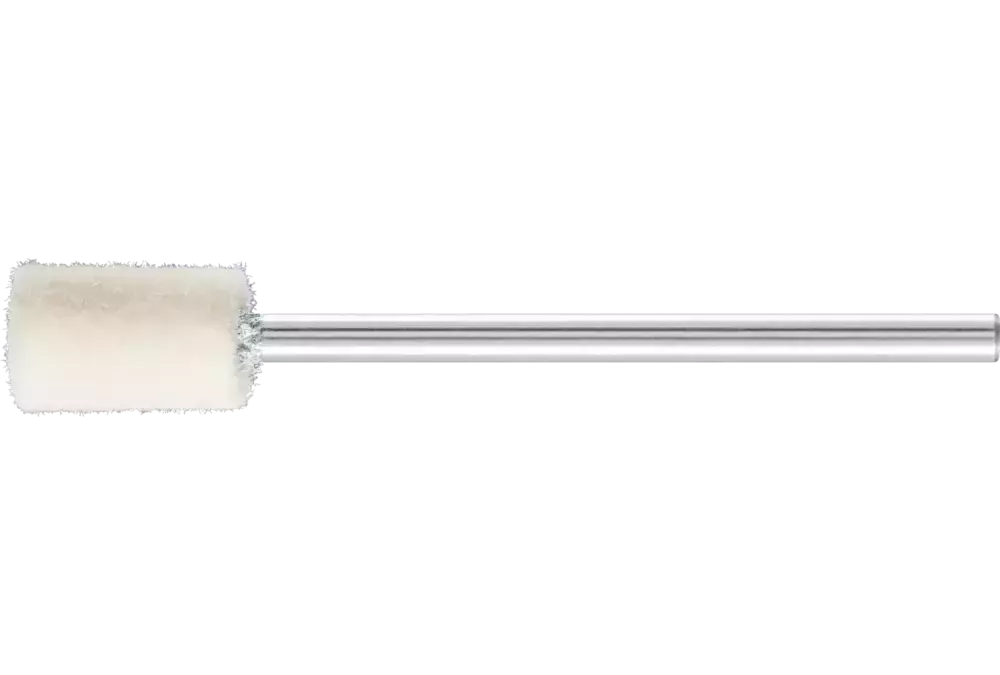 Twarde filcowe trzpienie polerskie o kształcie walcowym Ø 6 × 10 mm trzpień Ø 2,35 mm 1