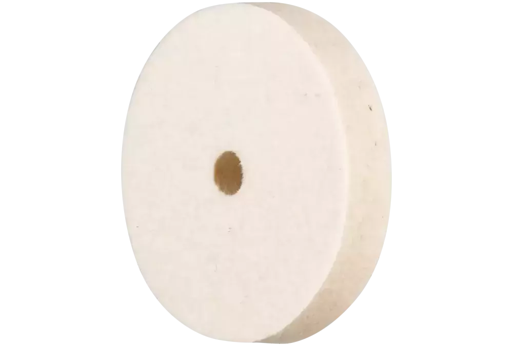 Średnio twardy krążek filcowy FKSC Ø 45 × 9 mm do otworu Ø 6 mm do uniwersalnych prac polerskich 1
