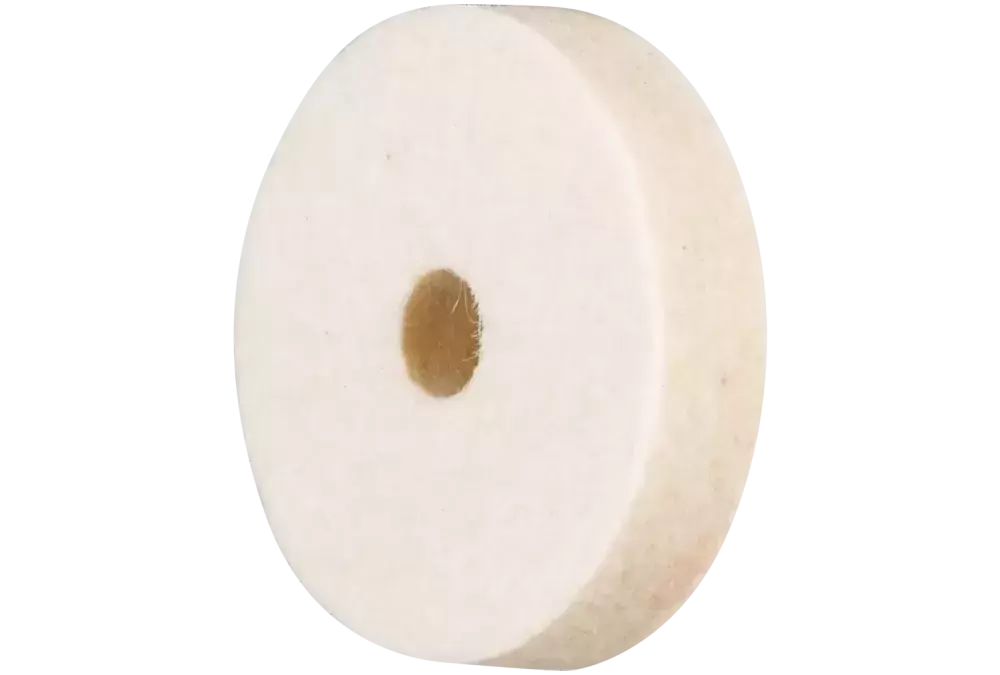 Średnio twardy krążek filcowy FKSC Ø 30 × 7 mm do otworu Ø 6 mm do uniwersalnych prac polerskich 1