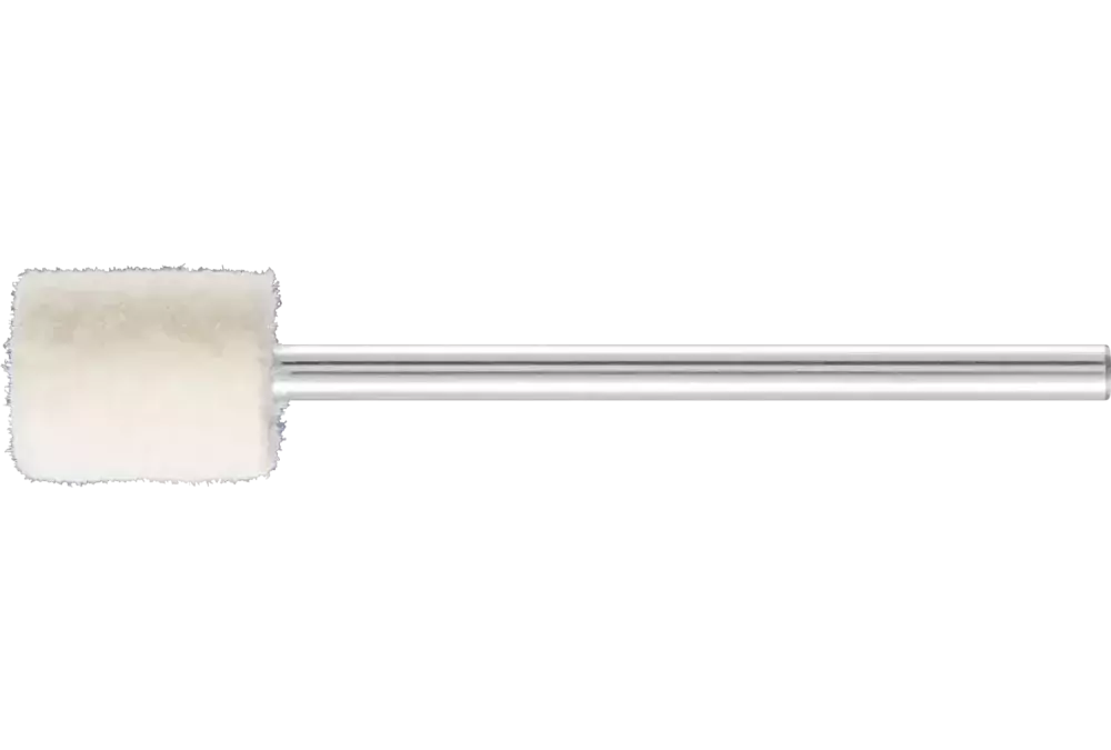 Twarde filcowe trzpienie polerskie o kształcie walcowym Ø 8 × 10 mm trzpień Ø 2,35 mm 1