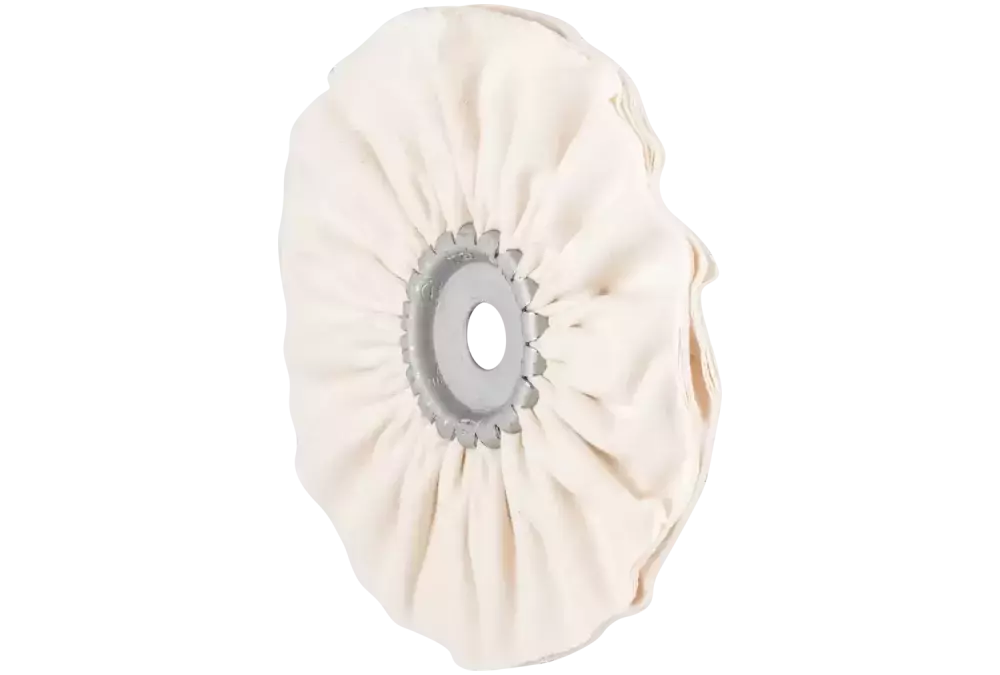 Pierścień tkaninowy TR miękki Ø 200 × 10 mm otwór Ø 20 mm do polerowania na wysoki połysk z dodatkiem pasty polerskiej 1