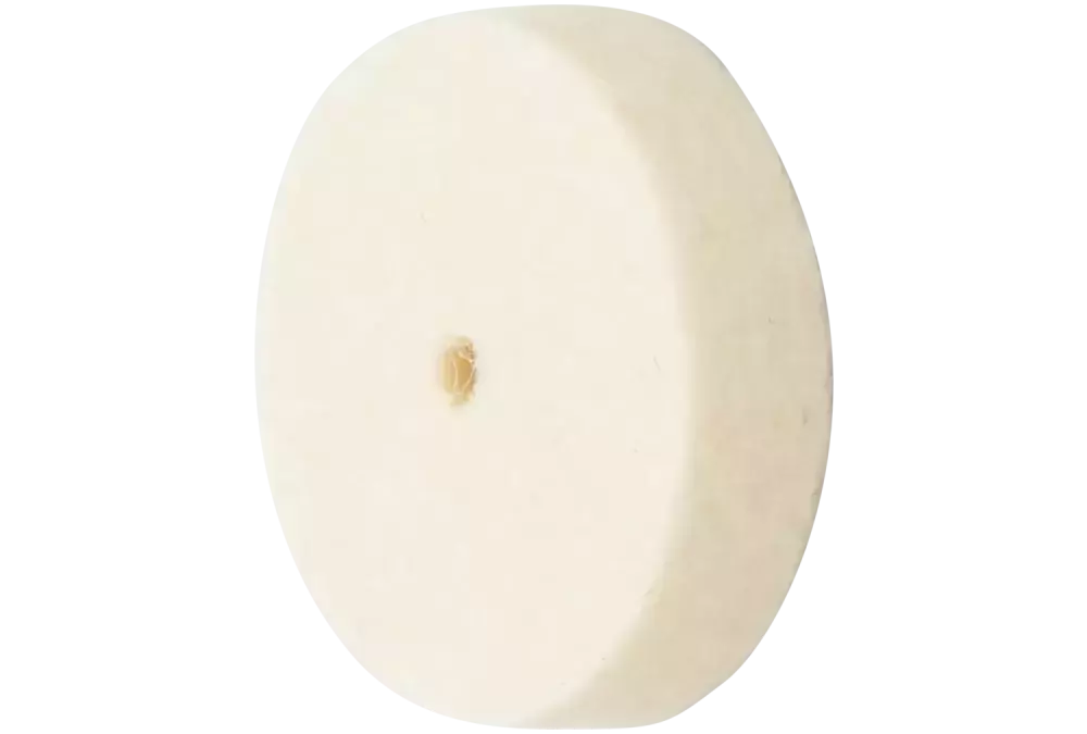 Średnio twardy krążek filcowy FKSC Ø 20 × 5 mm do otworu Ø 2 mm do uniwersalnych prac polerskich 1