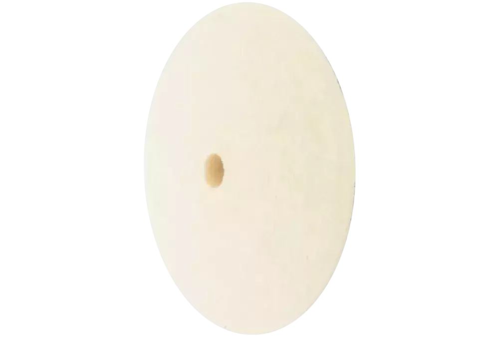 Twardy krążek filcowy w kształcie soczewki Ø 22 × 5 mm do otworu Ø 2 mm do uniwersalnych prac polerskich 1
