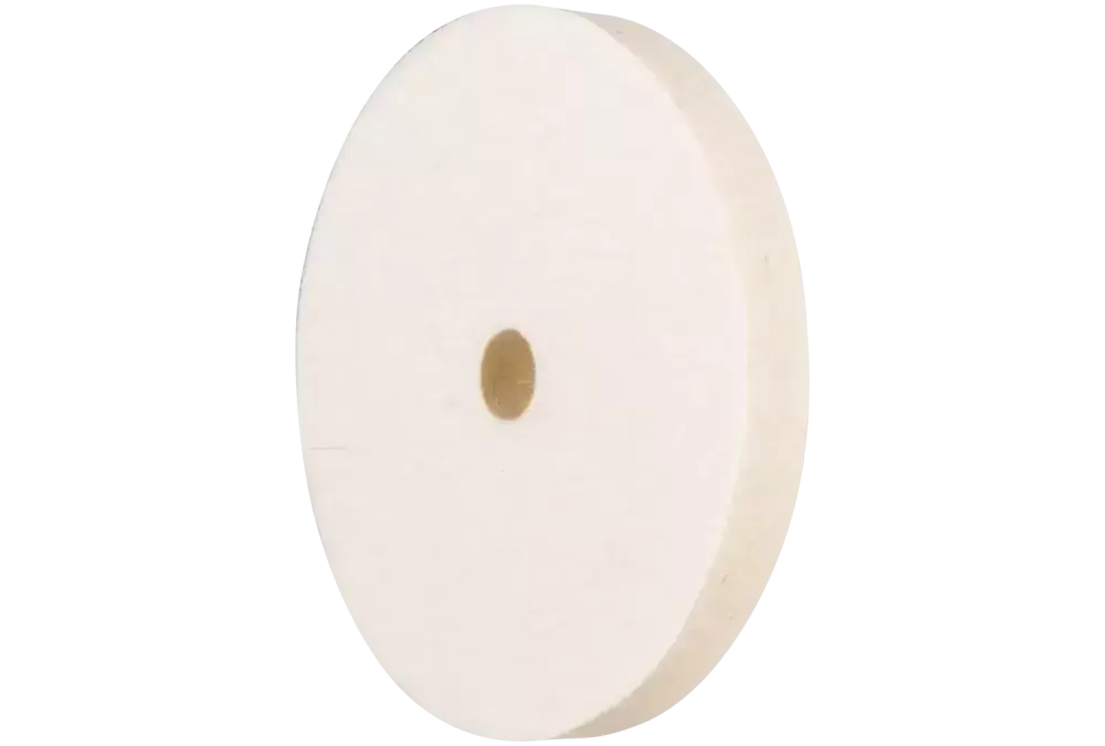 Średnio twardy krążek filcowy FKSC Ø 80 × 10 mm do otworu Ø 10 mm do uniwersalnych prac polerskich 1