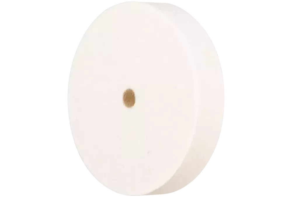 Średnio twardy krążek filcowy FKSC Ø100 × 20 mm do otworu Ø10 mm do uniwersalnych prac polerskich 1