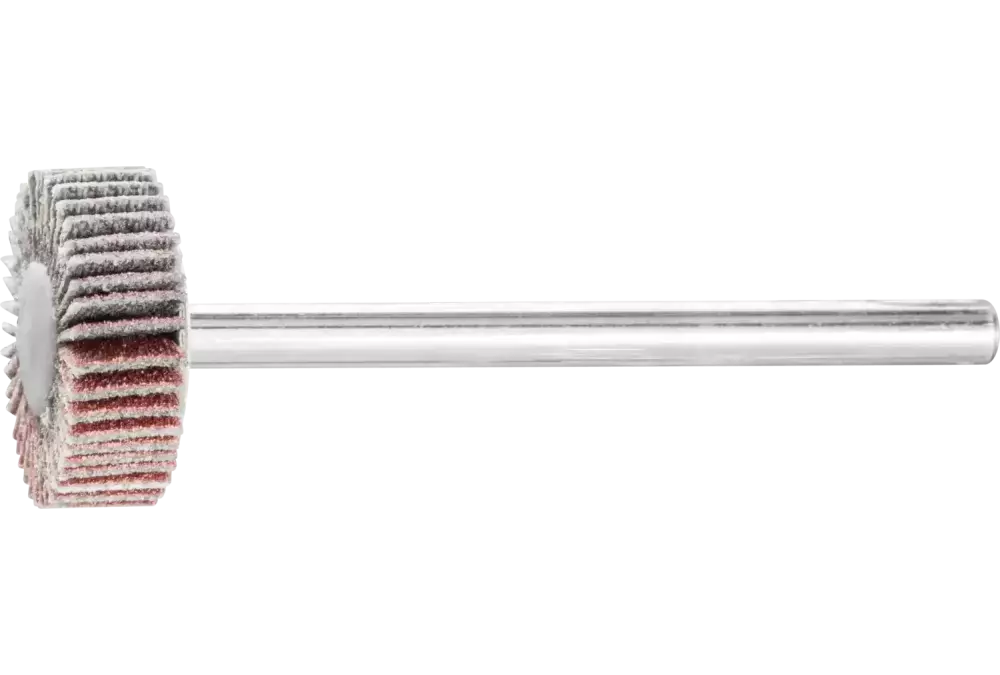 Ściernica wachlarzowa F Korund Ø 15 × 5 mm trzpień Ø 3 mm A180 do szlifu dokładnego i wykończeniowego 1