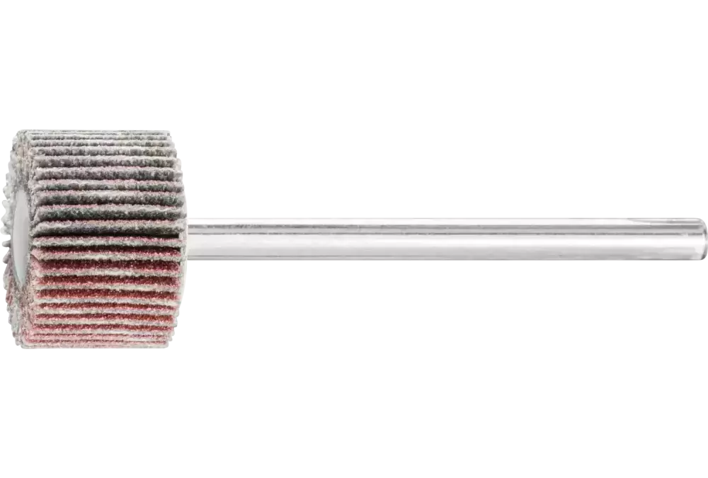 Ściernica wachlarzowa F Korund Ø 15 × 10 mm trzpień Ø 3 mm A180 do szlifu dokładnego i wykończeniowego 1