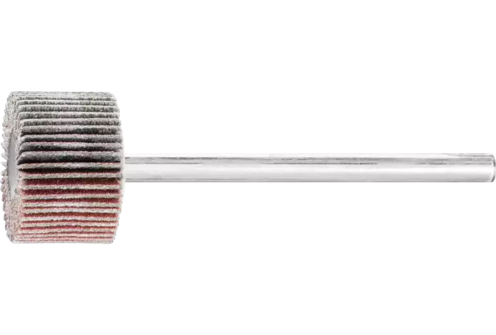 Ściernica wachlarzowa F Korund Ø 15 × 10 mm trzpień Ø 3 mm A320 do szlifu dokładnego i wykończeniowego 1