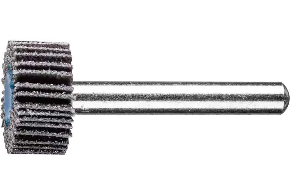 Ściernica wachlarzowa SIC F Ø20 × 10 mm trzpień Ø6 mm SIC60 do twardych metali nieżelaznych 1