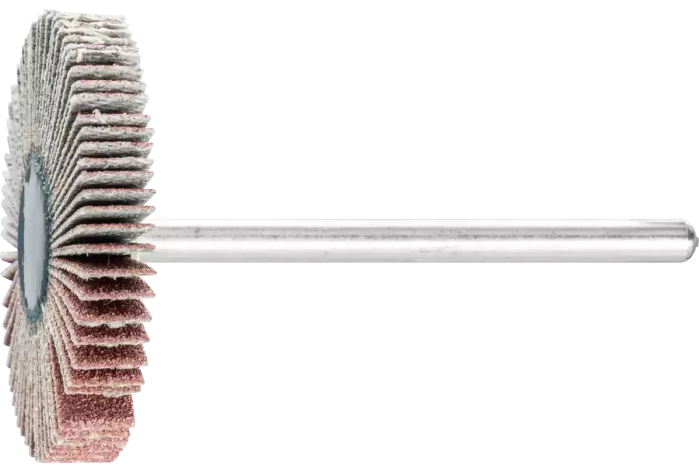 Ściernica wachlarzowa F Korund Ø 30 × 5 mm trzpień Ø 3 mm A180 do szlifu dokładnego i wykończeniowego 1