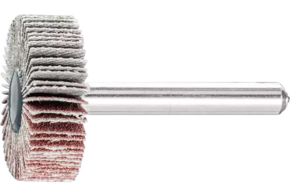 Ściernica wachlarzowa F Korund Ø 30 × 10 mm trzpień Ø 6 mm A120 do szlifu dokładnego i wykończeniowego 1