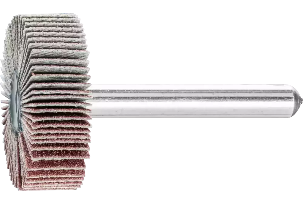 Ściernica wachlarzowa F Korund Ø 30 × 10 mm trzpień Ø 6 mm A150 do szlifu dokładnego i wykończeniowego 1