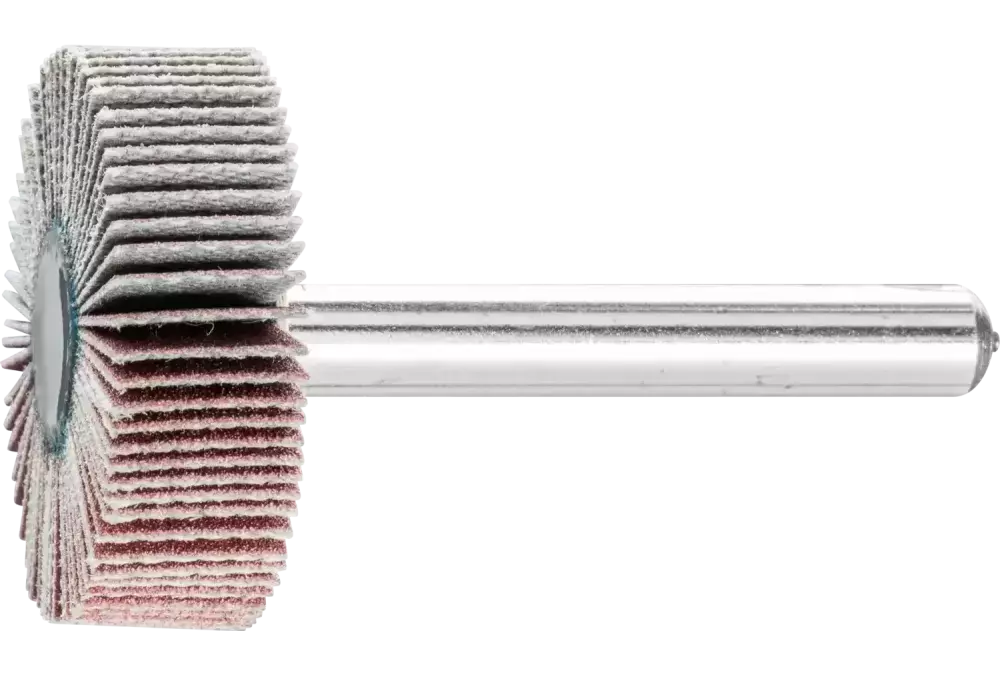 Ściernica wachlarzowa F Korund Ø 30 × 10 mm trzpień Ø 6 mm A240 do szlifu dokładnego i wykończeniowego 1