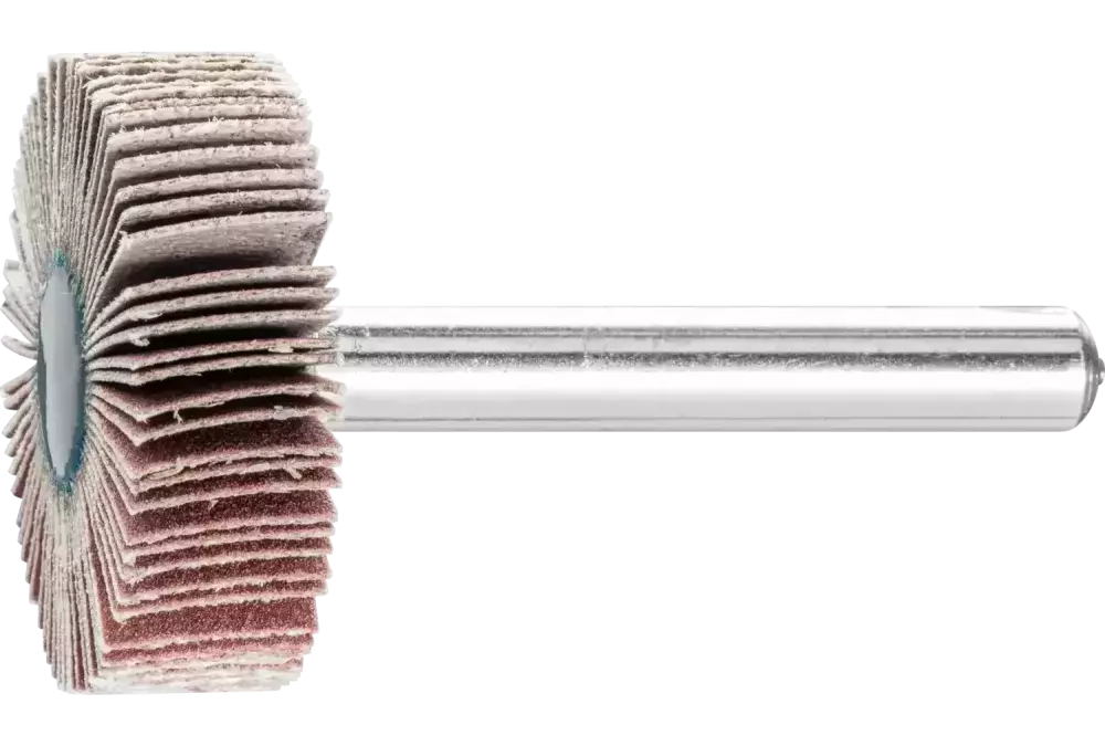 Ściernica wachlarzowa F Korund Ø 30 × 10 mm trzpień Ø 6 mm A400 do szlifu dokładnego i wykończeniowego 1