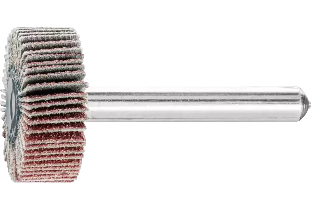 Ściernica wachlarzowa F Korund Ø 25 × 10 mm trzpień Ø 6 mm A80 do szlifu dokładnego i wykończeniowego 1
