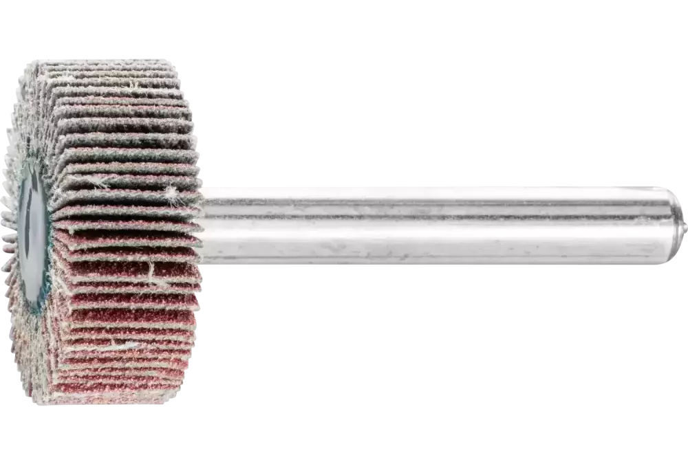 Ściernica wachlarzowa F Korund Ø 25 × 10 mm trzpień Ø 6 mm A120 do szlifu dokładnego i wykończeniowego 1