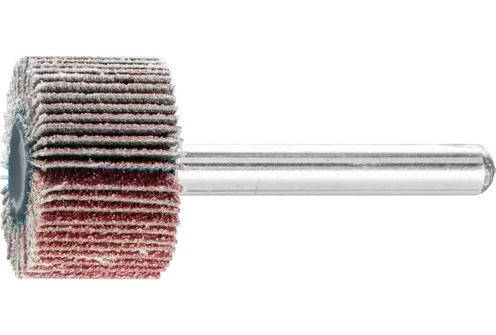 Ściernica wachlarzowa F Korund Ø 25 × 15 mm trzpień Ø 6 mm A80 do szlifu dokładnego i wykończeniowego 1