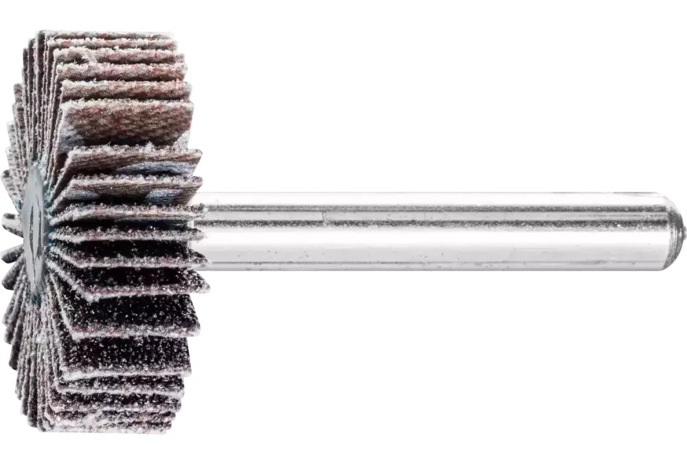 Ściernica wachlarzowa SIC F Ø 30 × 10 mm trzpień Ø 6 mm SIC60 do twardych metali nieżelaznych 1