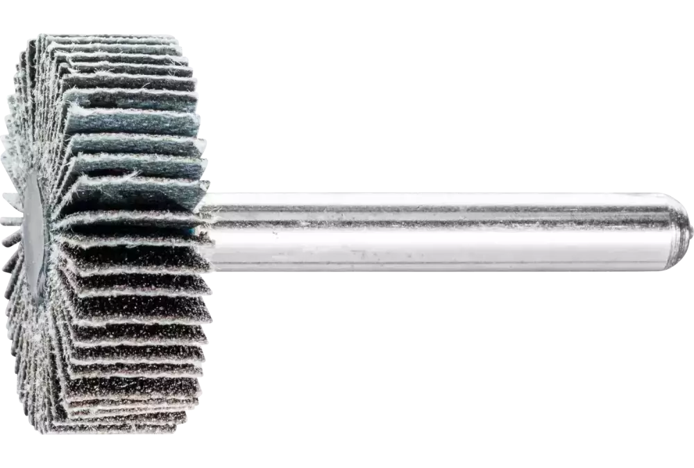Ściernica wachlarzowa SIC F Ø 30 × 10 mm trzpień Ø 6 mm SIC120 do twardych metali nieżelaznych 1