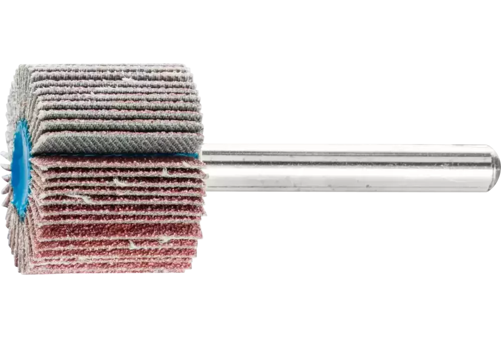 Ściernica wachlarzowa F Korund Ø 25 × 20 mm trzpień Ø 6 mm A80 do szlifu dokładnego i wykończeniowego 1