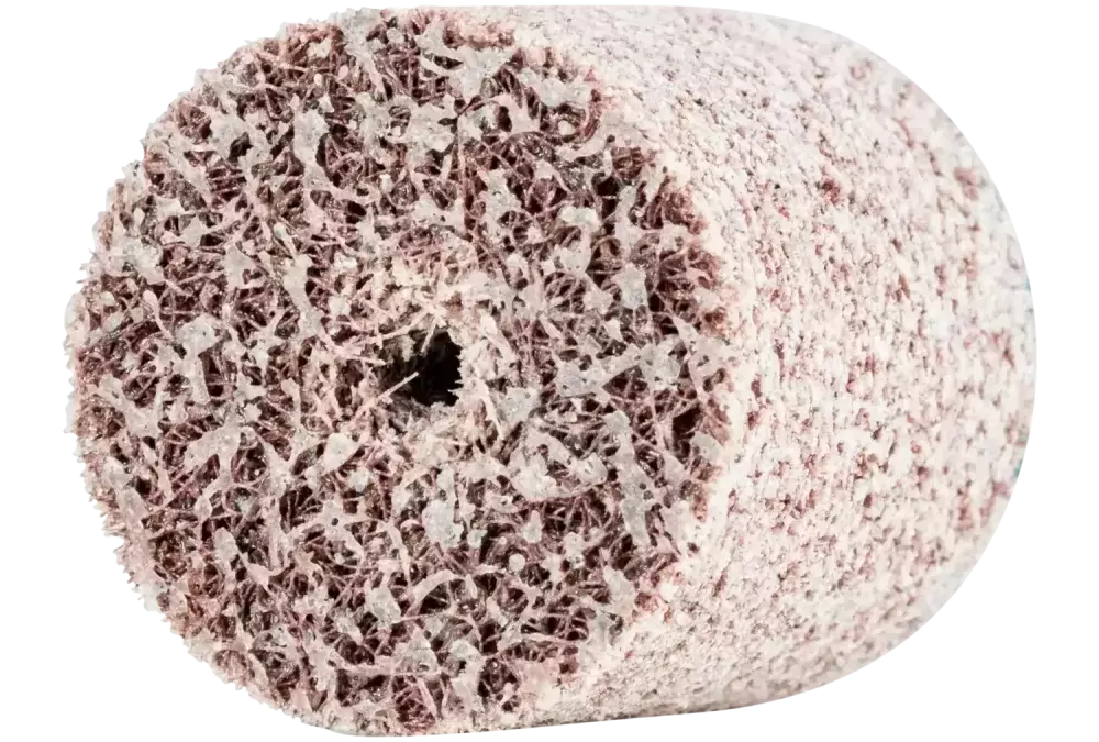 Dysk z włókniny prasowanej POLINOX PNER Ø 25 × 25 mm do otworu Ø 6 mm twardy A gruboziarnisty do wykańczania 1